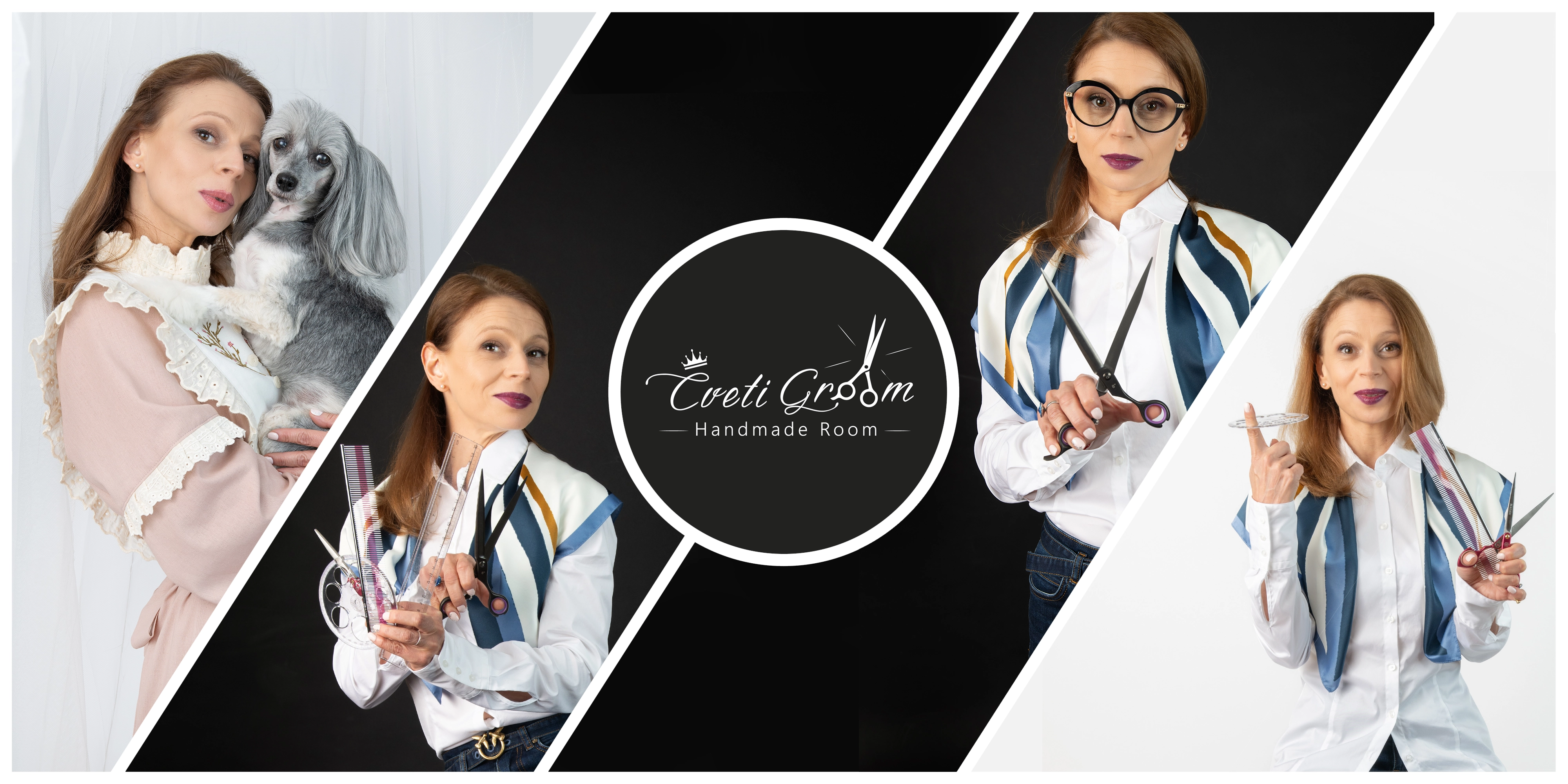 Cveti copy Професионална фотосесия на грумър от Cveti Groom, заснета в Студио Жълто куче.
