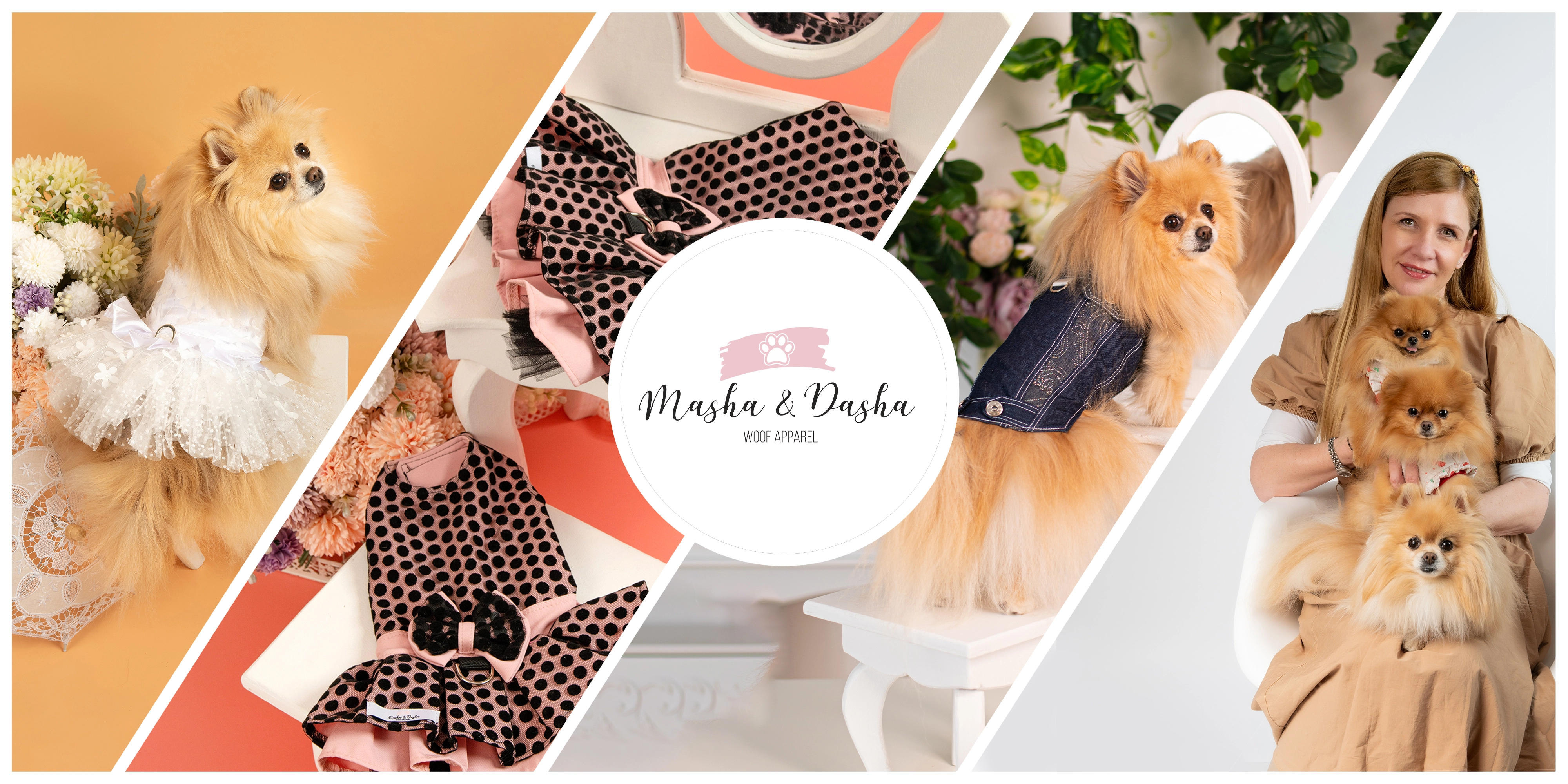 mashadasha3 copy Луксозни кучешки дрехи от Masha & Dasha, представени в професионална фотосесия от Студио Жълто куче.